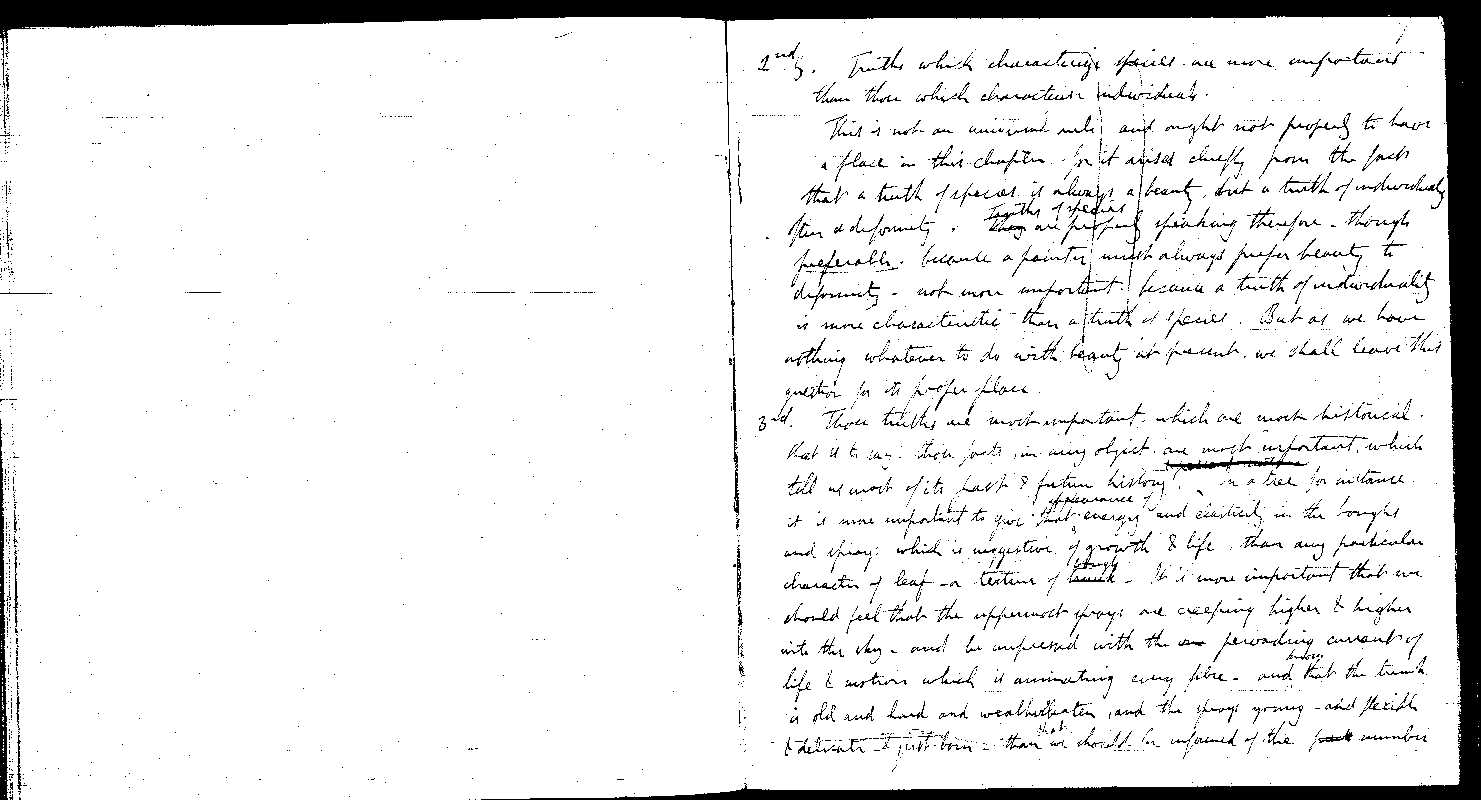 MSS of 'Modern Painters' I MA2389 folio49v-50r