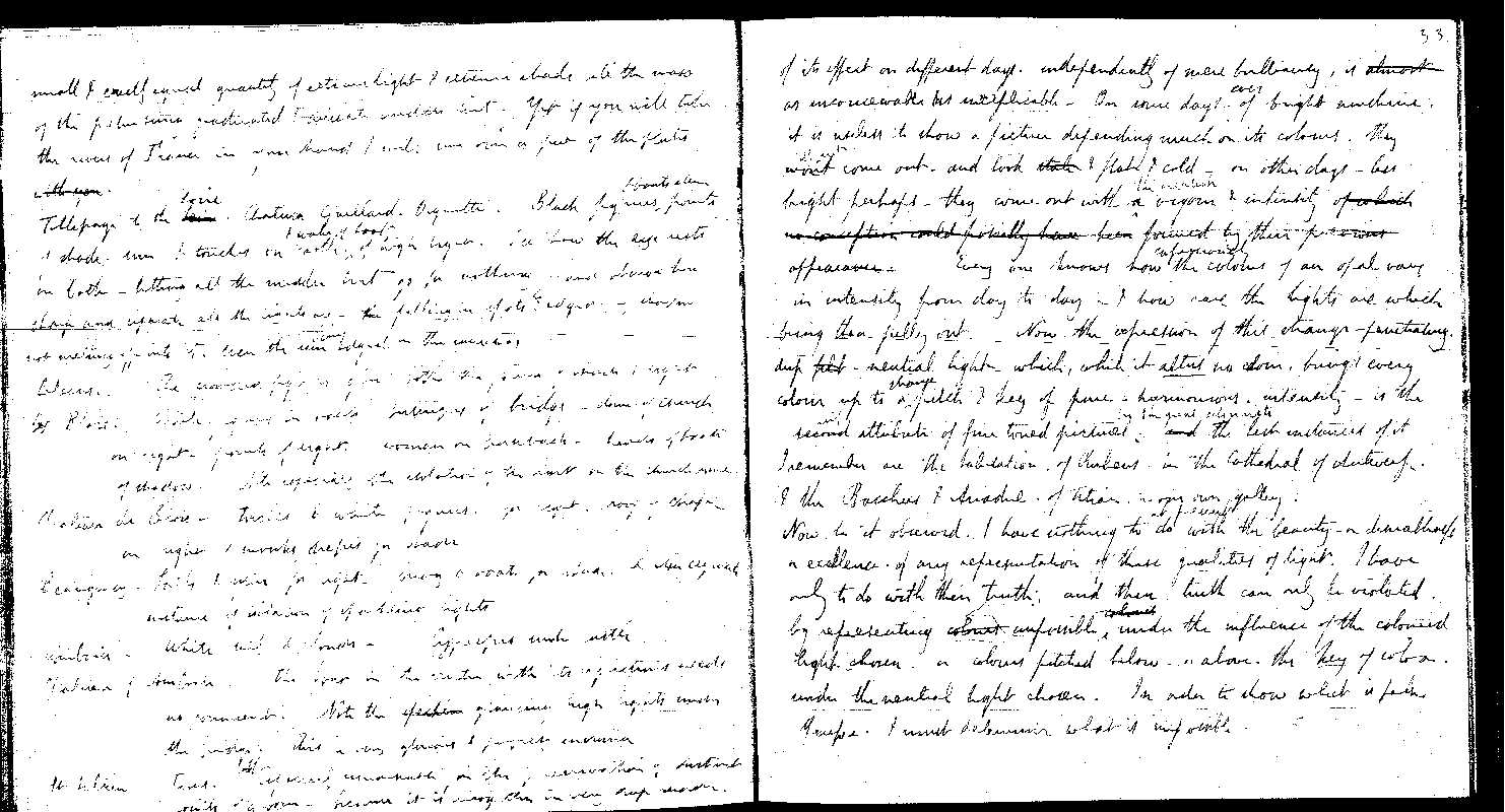 MSS of 'Modern Painters' I MA2389 folio55v-56r