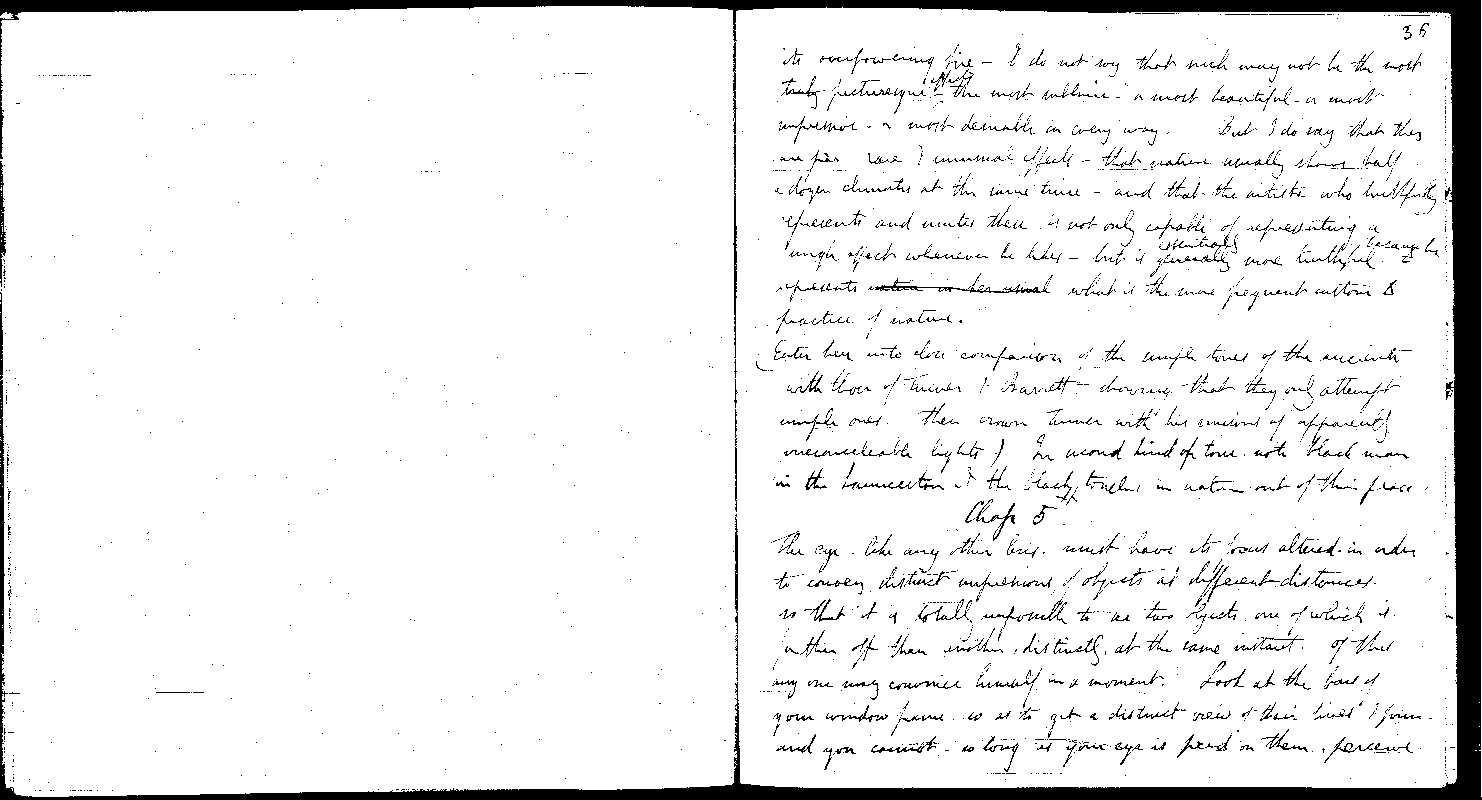 MSS of 'Modern Painters' I MA2389 folio58v-59r