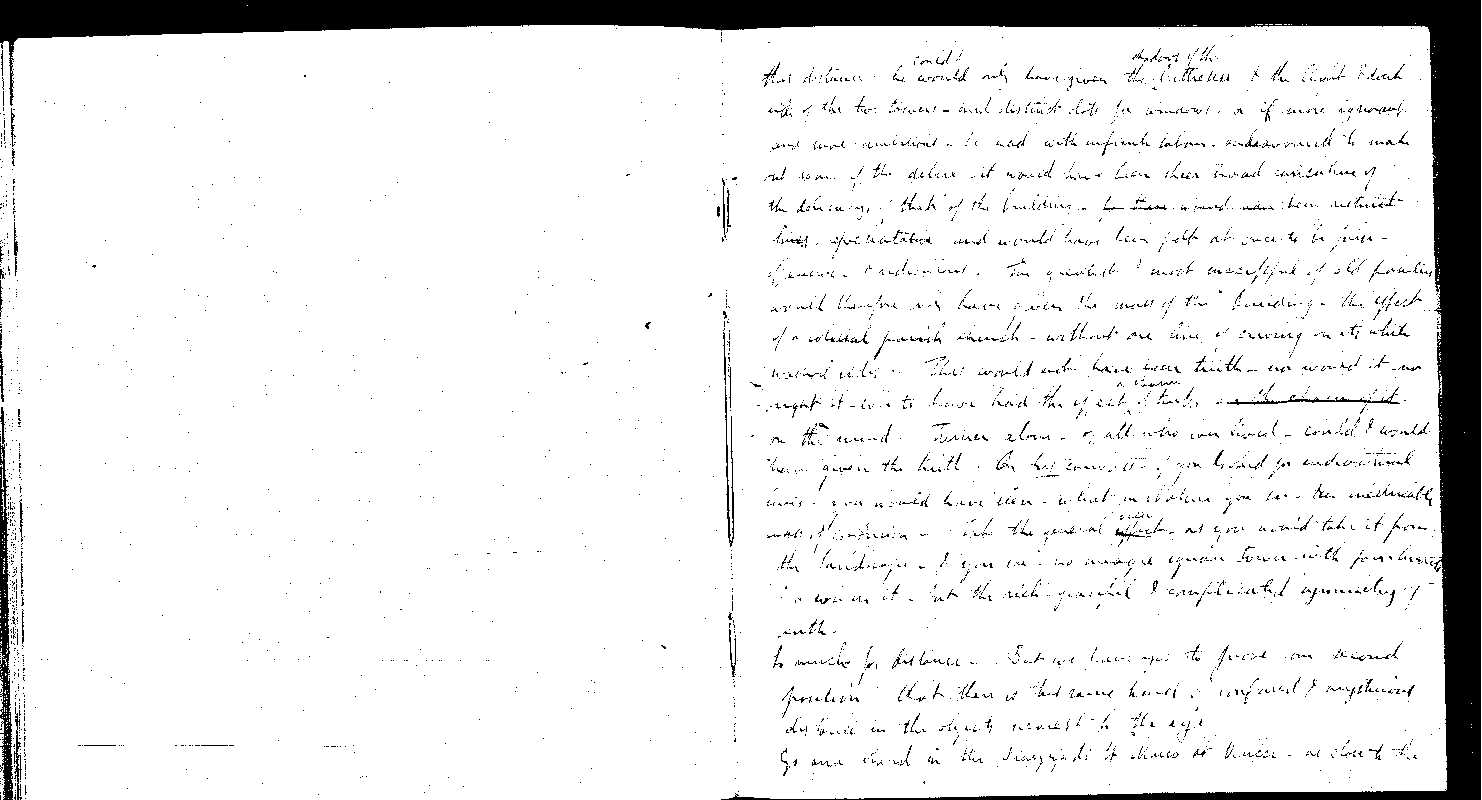 MSS of 'Modern Painters' I MA2389 folio75v-76r