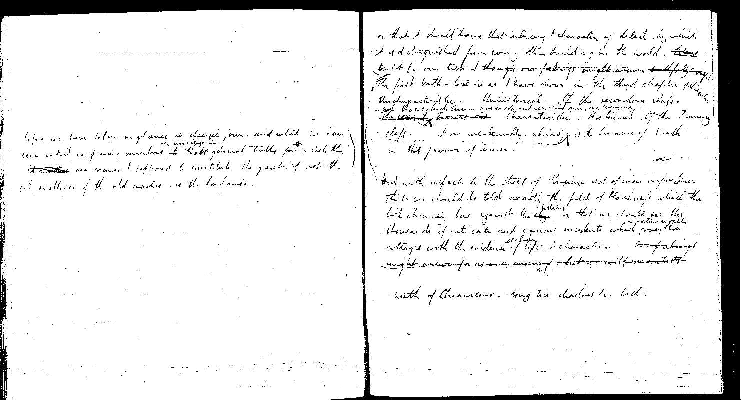 MSS of 'Modern Painters' I MA2389 folio79v-80r