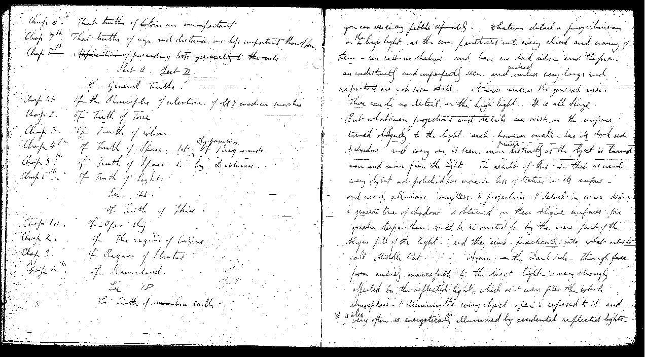 MSS of 'Modern Painters' I MA393 folio2v-3r