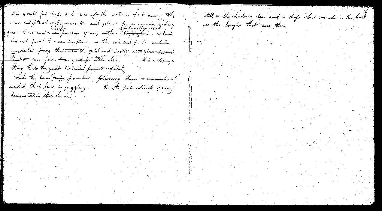 MSS of 'Modern Painters' I MA393 folio6v-7r