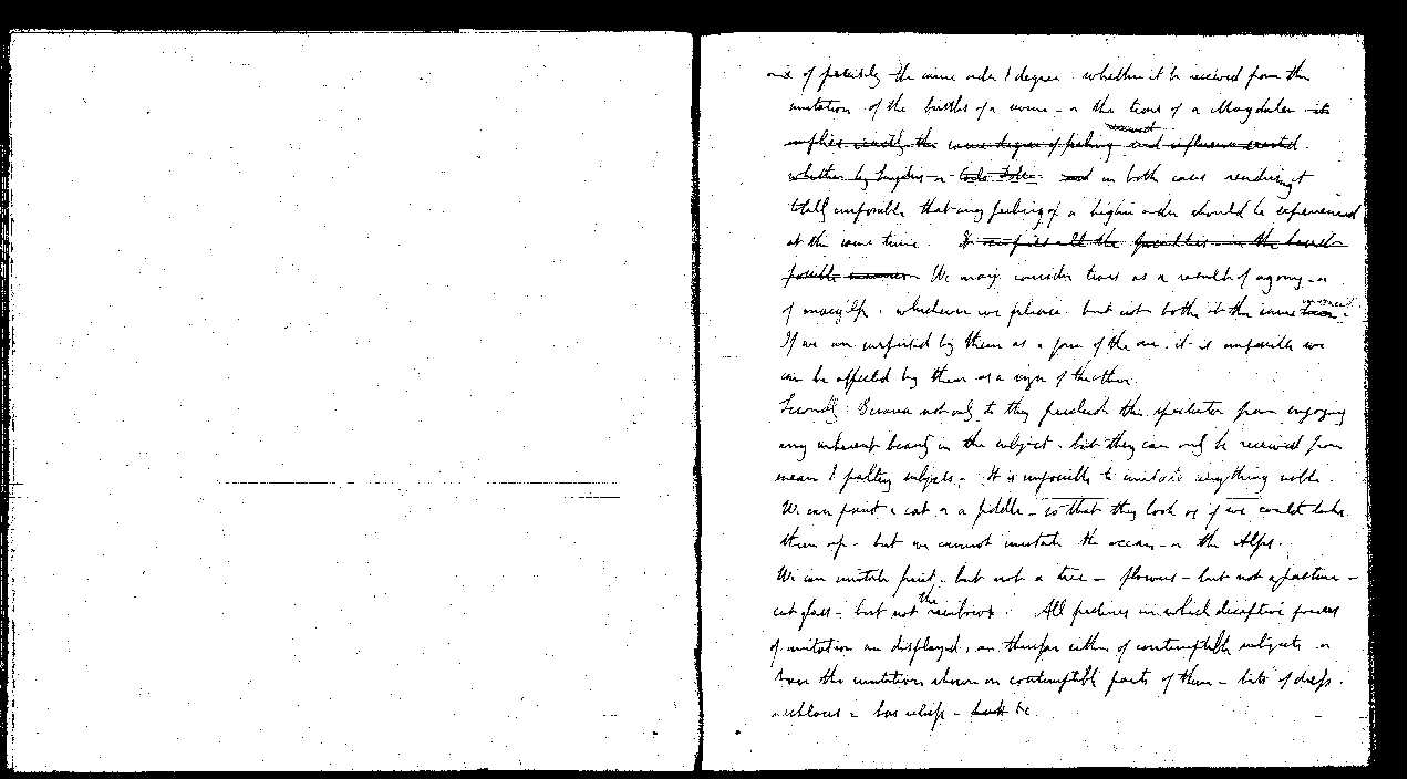 MSS of 'Modern Painters' I MA393 folio19v-20r