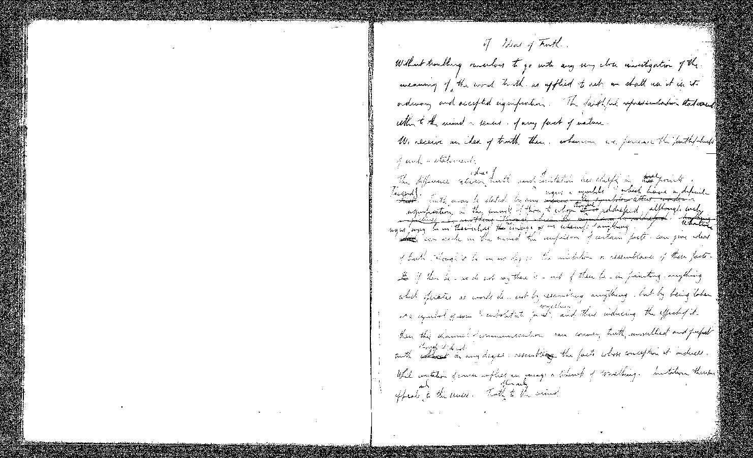 MSS of 'Modern Painters' I MA393 folio27v-28r