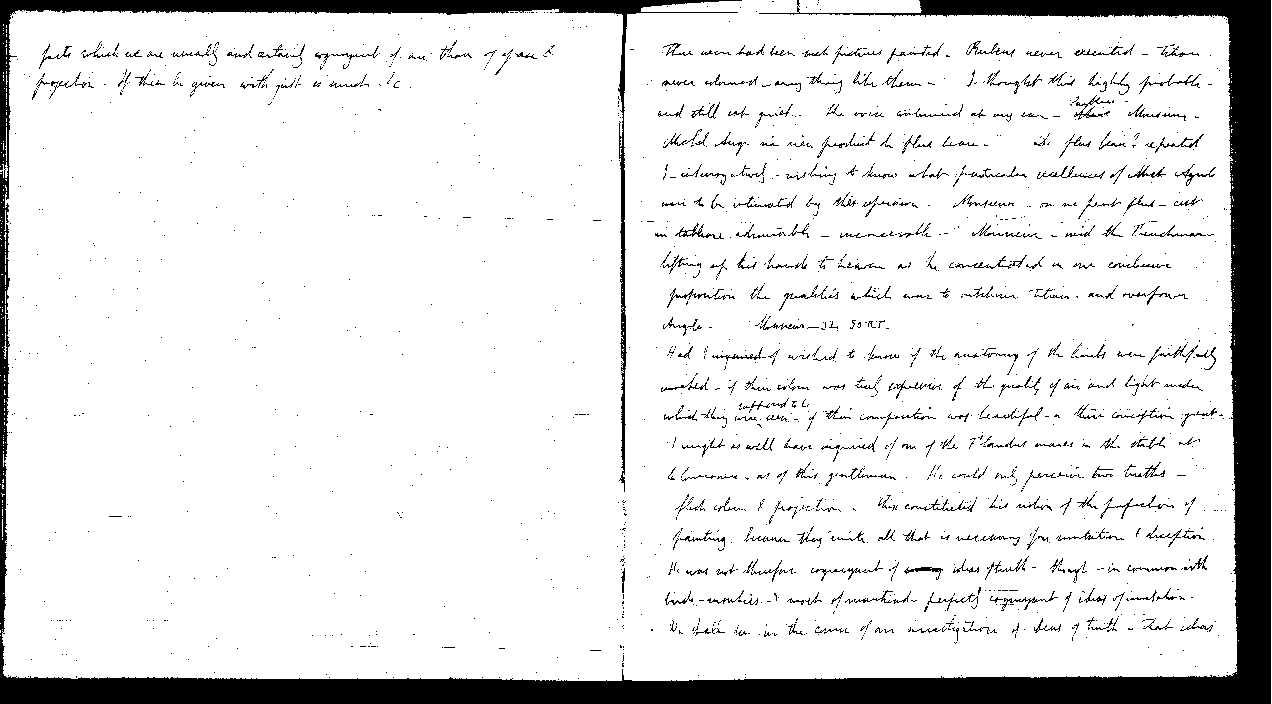 MSS of 'Modern Painters' I MA393 folio30v-31r