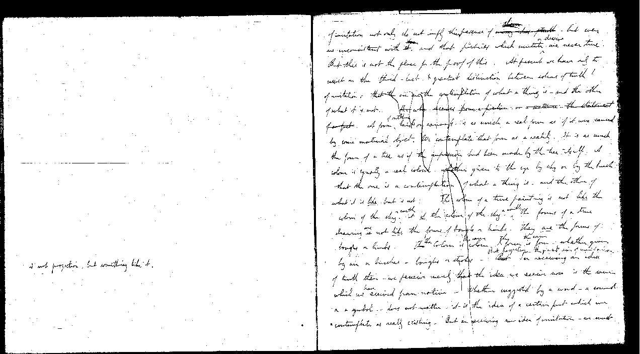 MSS of 'Modern Painters' I MA393 folio31v-32r