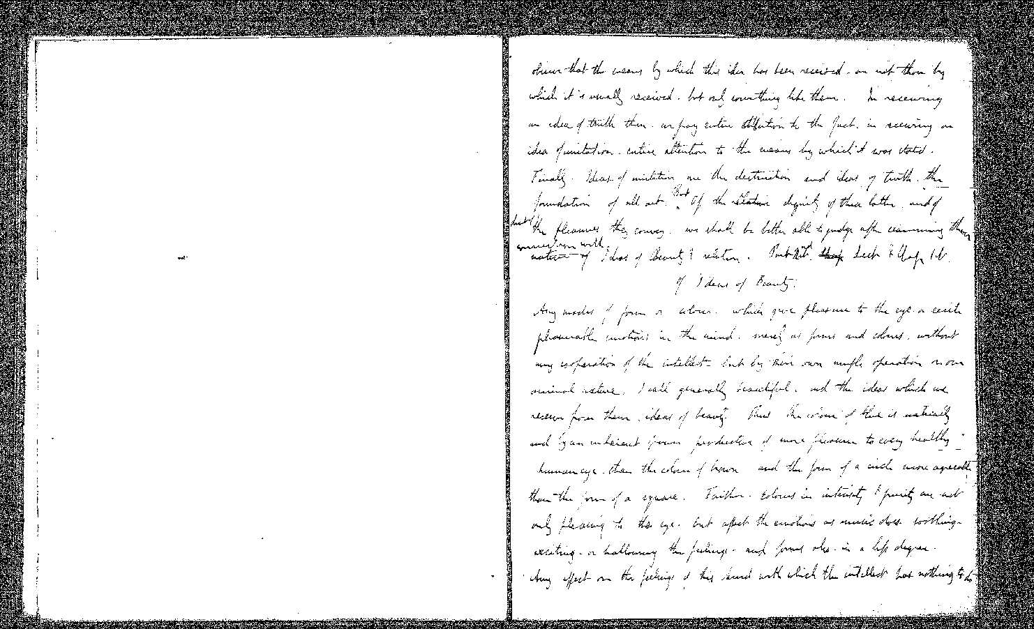 MSS of 'Modern Painters' I MA393 folio32v-33r