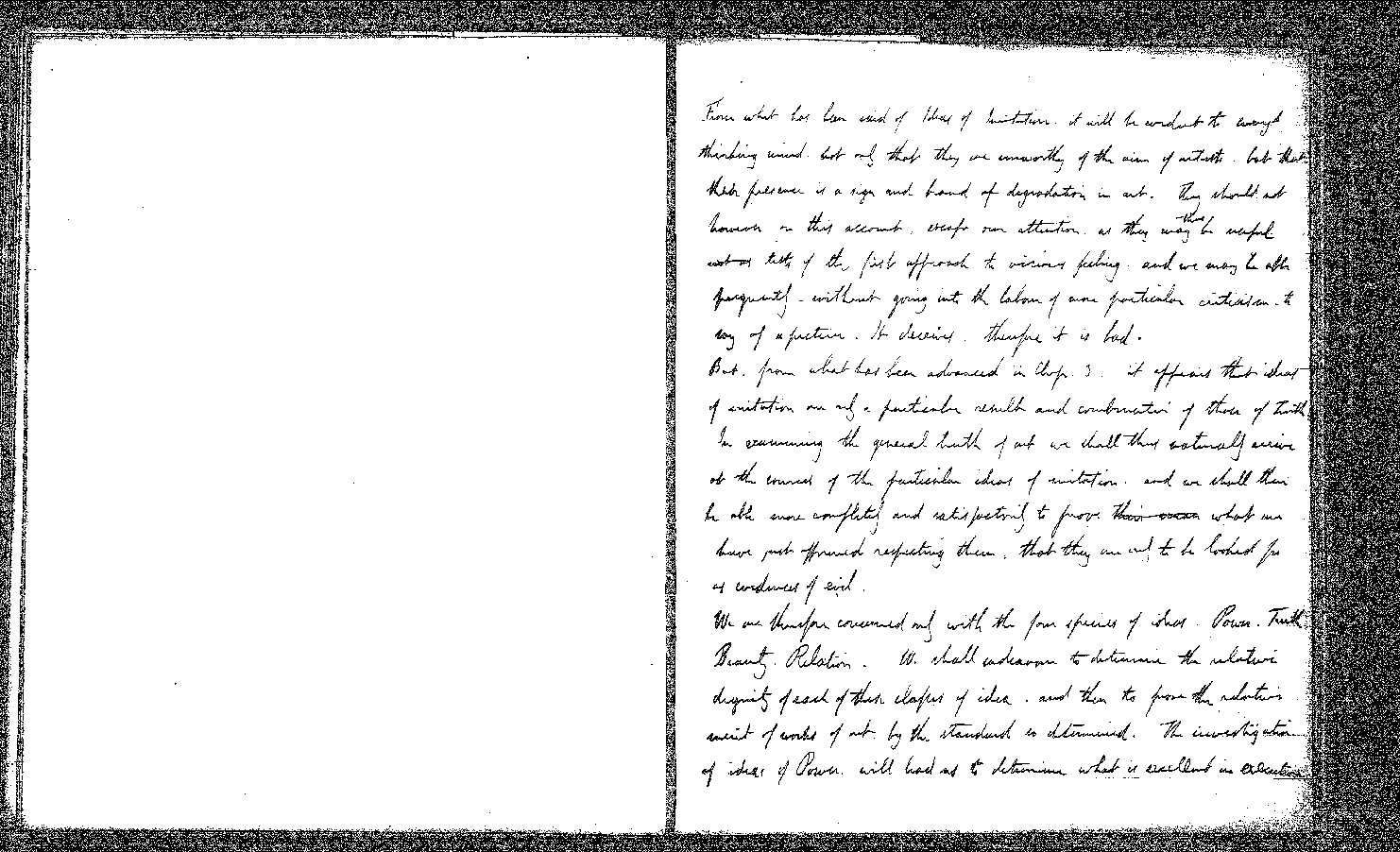 MSS of 'Modern Painters' I MA393 folio37v-38r