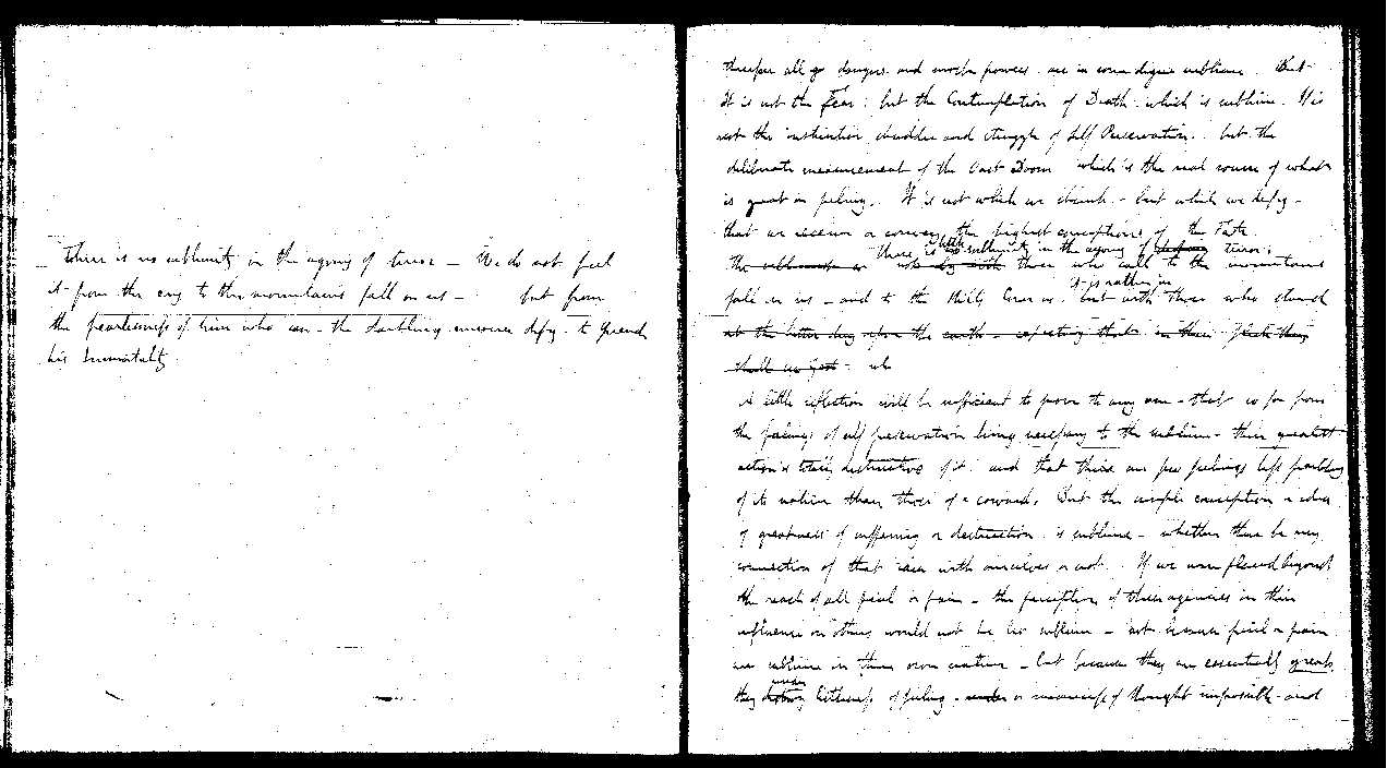 MSS of 'Modern Painters' I MA393 folio40v-41r