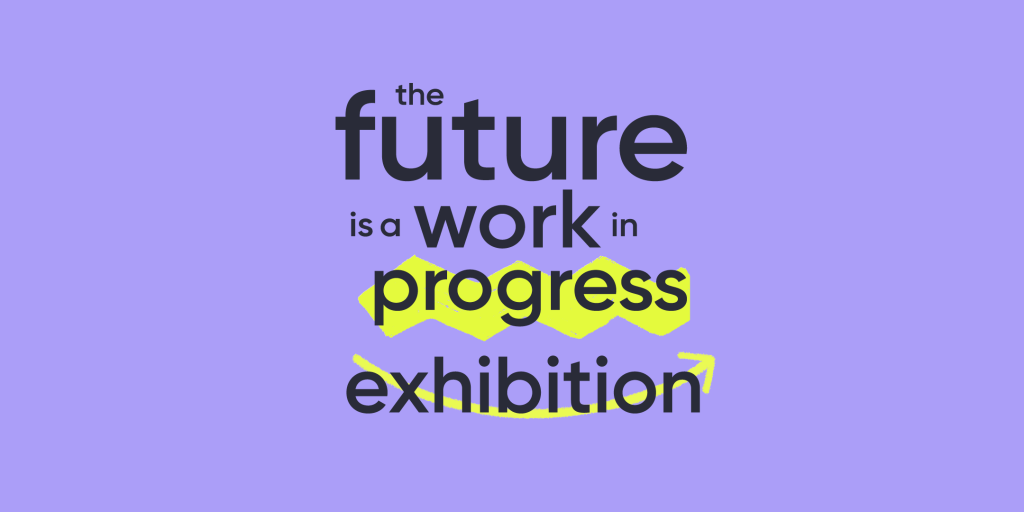 The future is a work in progress logo