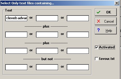 How to get results only from files with "year 8" in their header