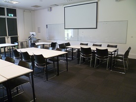 Sample layout of George Fox Lecture Theatre 3