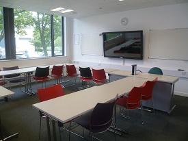Sample layout of Bowland North Seminar Room 22