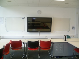 Sample layout of Bowland North Seminar Room 22