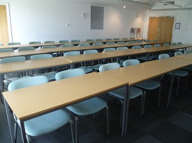 Sample layout of Management School Lecture Theatre 11