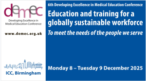 Image of the DEMEC logo and conference details