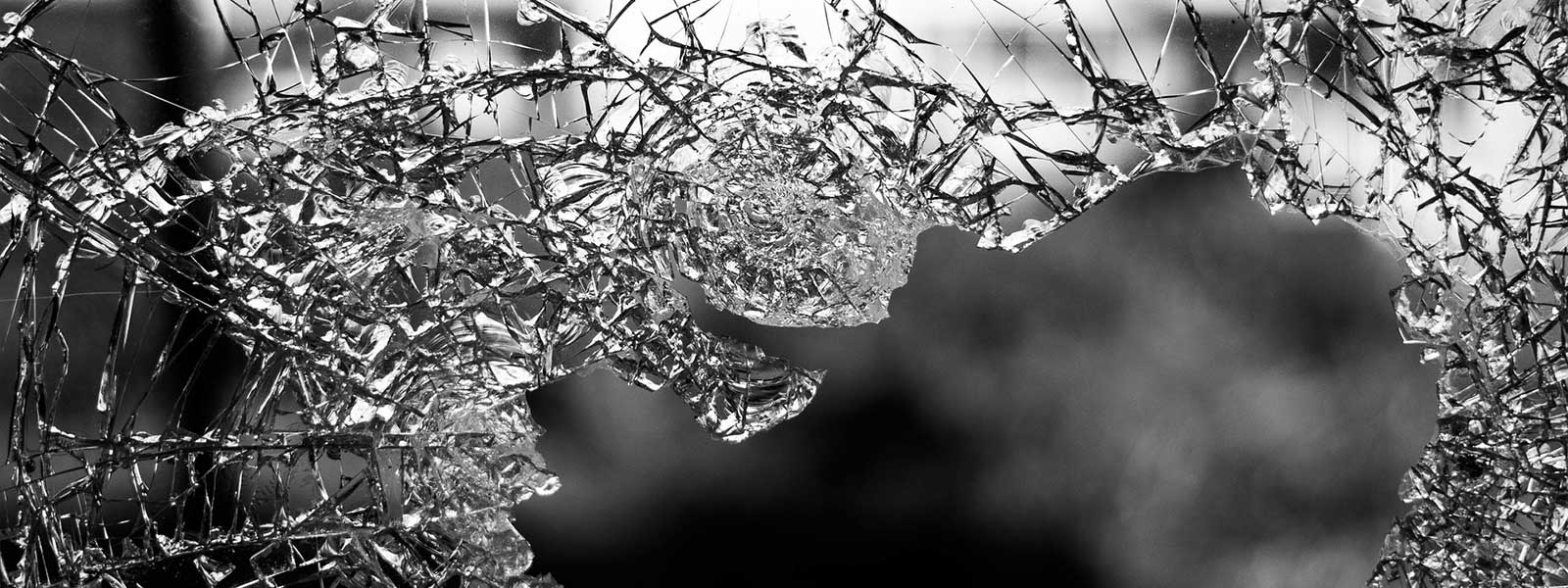 Broken glass