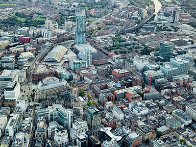 Overview of Manchester City Centre