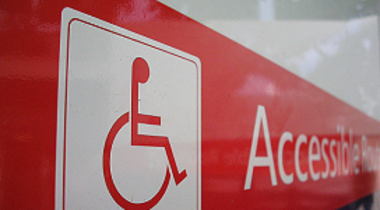 Accessible sign