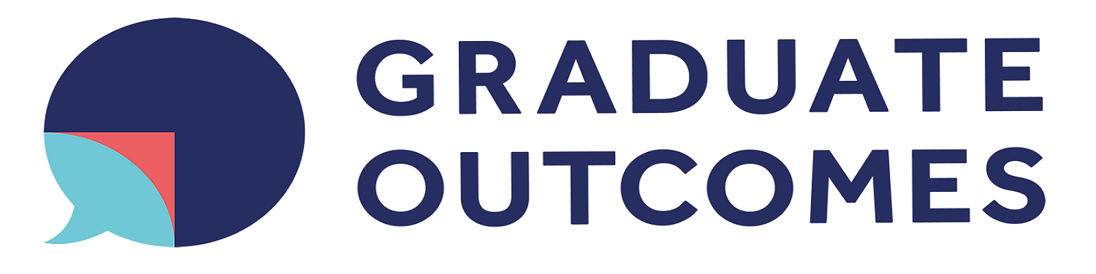Graduate Outcomes logo (speech bubble)