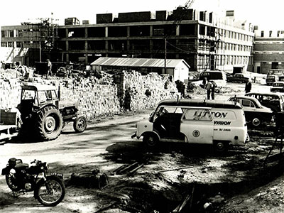 Bowland College under construction
