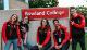 Bowland students at sign