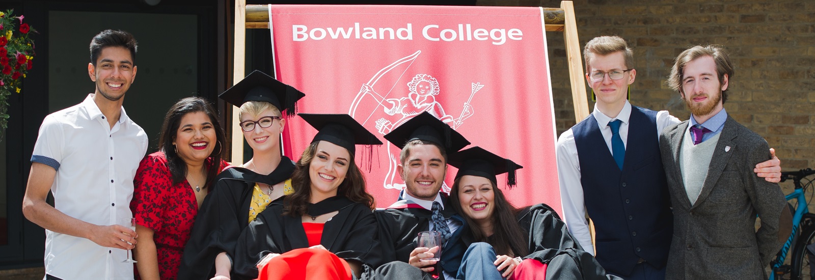 Graduates on Bowland deckchair
