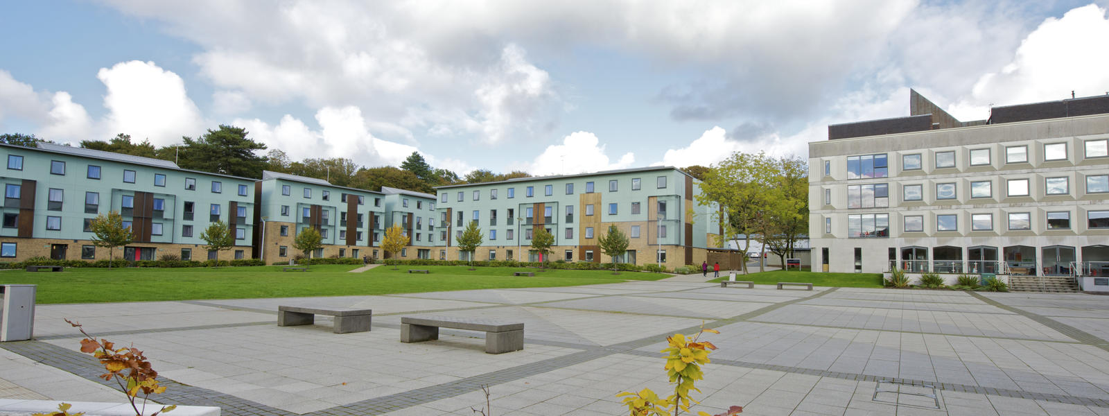 The County College building and Lancaster Square