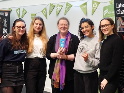 Grizedale team with Sue Black