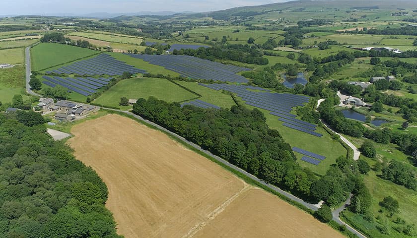 an architect's impression of the new solar photo voltaic farm coming soon at the Forrest Hills site