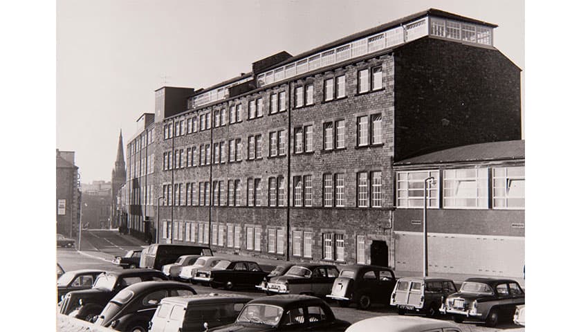 St Leonard’s House, a former furniture factory, in Lancaster