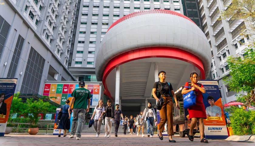 Sunway campus in Malaysia