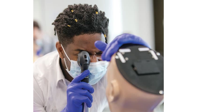 Medical student learning in the lancaster medical school