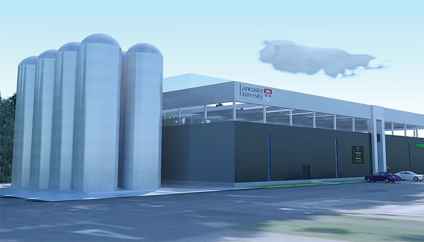 low carbon energy centre artists impression