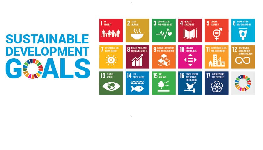  icons for the 17 Sustainable Development Goals