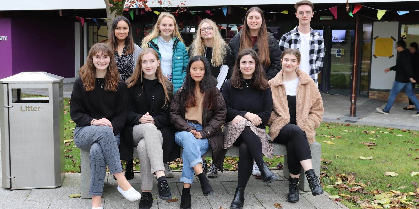 Lancaster's student digital ambassadors from 2019