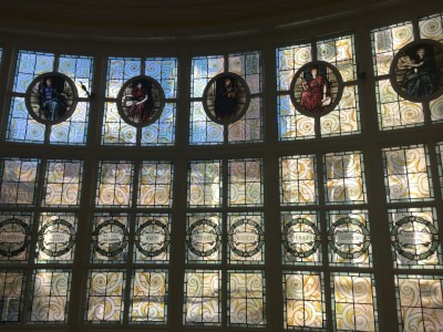 Stained glass window