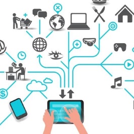 monitoring parkinsons, an abstract infographic