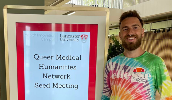 Benjamin Dalton 
(he/they) 
Lancaster University 
Queer Medical Humanities Network Lead
