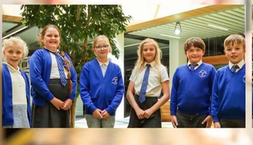 Picture of six primary school children that have taken part in little researchers. 