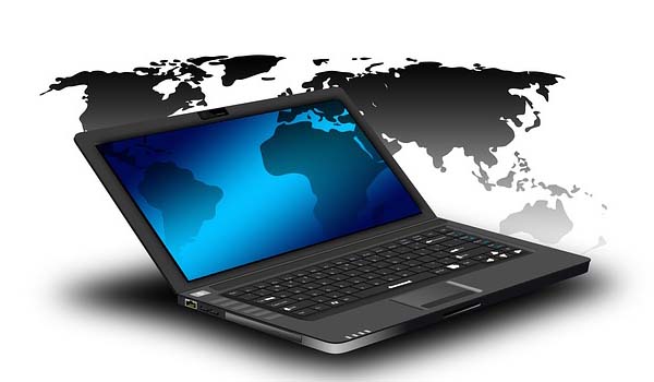 A laptop illustrating global emerging markets 