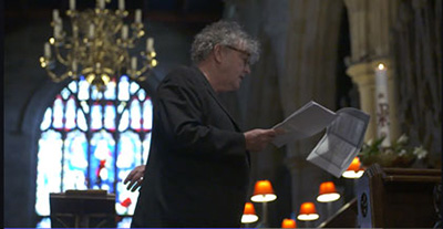 Paul Muldoon reading at the Priory