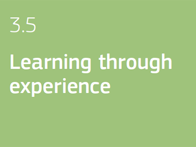 3.5 Learning through Experience