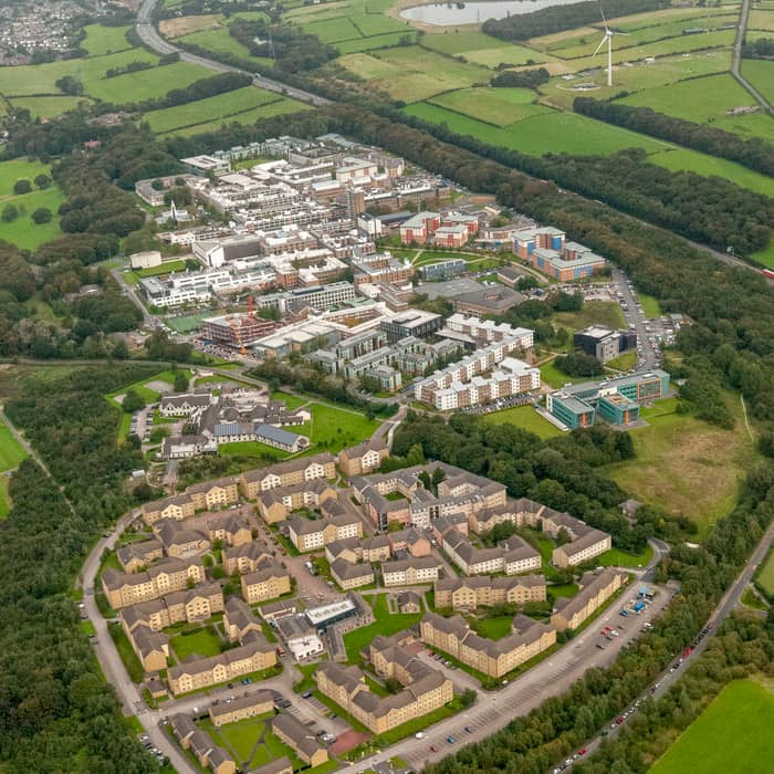 Lancaster University campus