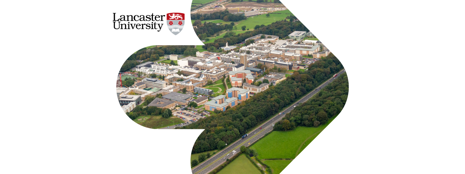 Lancaster University from above