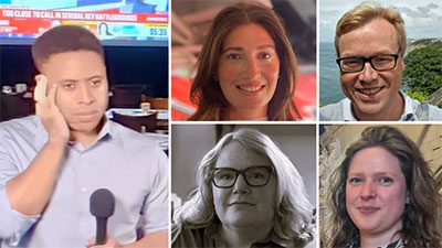 Warren Nettleford, Raisa Richardson, David Watson, Kate Foster and Caron Gentry