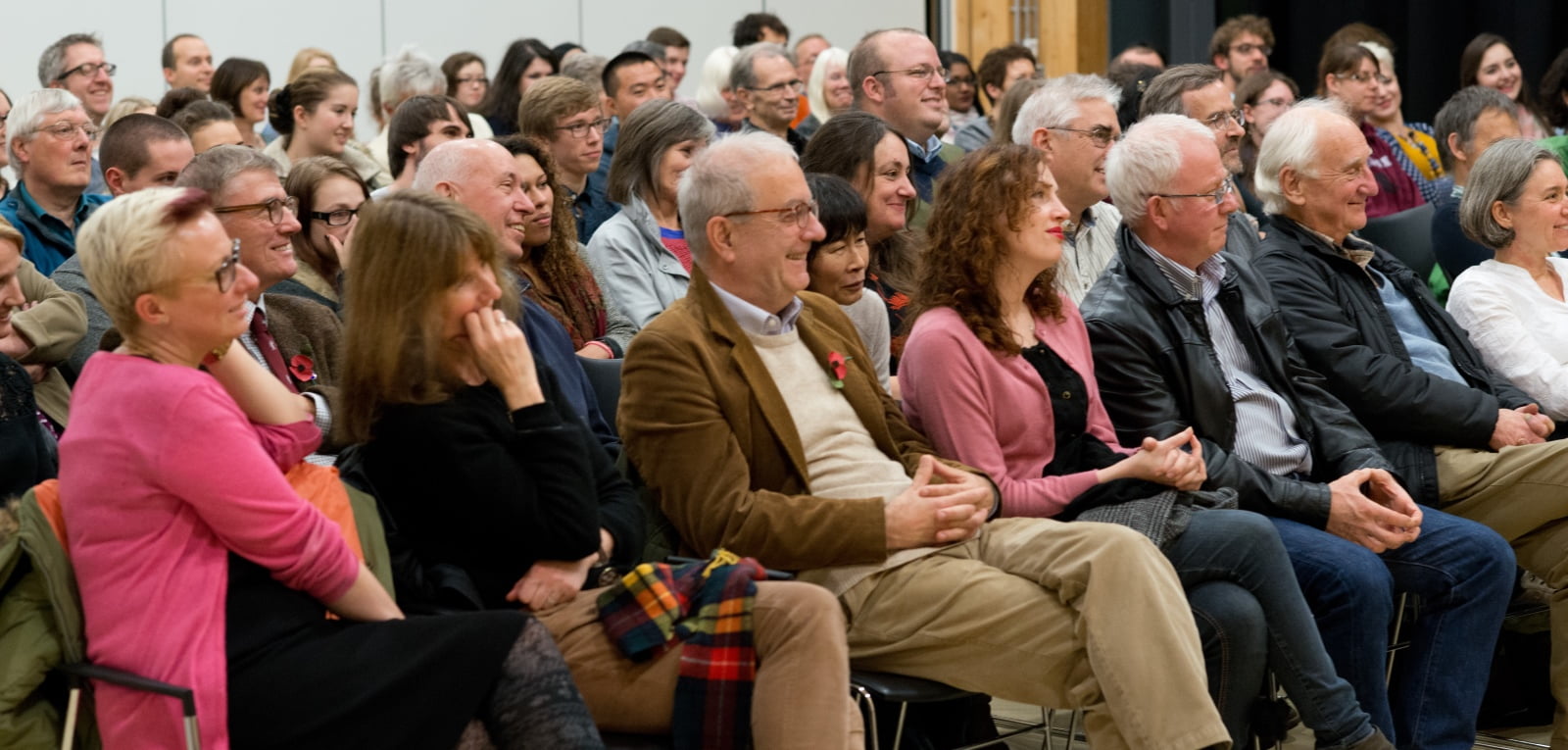 Audience at public lecture