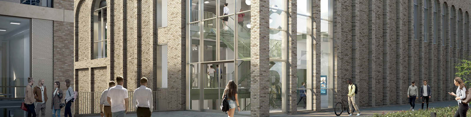 Architects Impression of the new Engineering Building