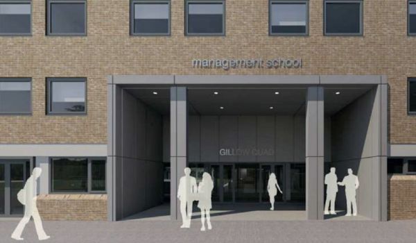 An artist’s impression of the new Spine entrance.